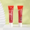 Fruit Lip Plumping Oil Lip Gloss Moisturizing Shiny Vitamin E Mineral Lips Care Balm Long Lasting Beauty Makeup 20pcs