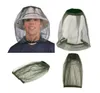 Gorro antimosquitos, sombrero para viaje, Camping, cobertura, ligero, mosquito, insecto, malla, Protector facial para cabeza