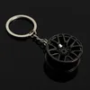 Keychains & Lanyards 10PiecesLot New Hot Creative High Quality Wheel Hub Rim Model Mans Keychain Car Key Chain Cool Gift S1H7