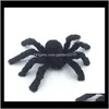 Andere feestelijke benodigdheden Decoratie groot formaat gekleurde spinnen pluche Halloween rekwisieten spider grappig speelgoed voor feestbar ktv rli5l grpjr