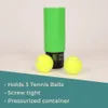 Caja para guardar pelotas de tenis: almacenamiento presurizado que sigue rebotando como precio de fábrica diseño experto Calidad Último estilo Estado original