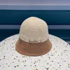 Four Seasons Women's Ins Bell-Hat Sticke Bell Hat Milk Silk Bucket-Hat Liten Strawhat Japanese Net Celebrity Korean Ver301o