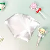 Commercio all'ingrosso 500pcs Samll Sacchetti di plastica Sampl Clear Cellophane Cake Wrap Bag Lollipop Bakery Regalo Regalo Cookie Packaging 6x10, 8x12,9x15cm Imballaggio