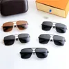 أعلى نظارات شمسية فاخرة مصممة العلامة التجارية عالي الجودة بولارويد التدرج مربع نظارات الأزياء النظارات الكلاسيكية UV400 مع مربع الهدايا