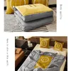 Модные буквы одеяла роскошные подушки дизайнер украшения роскошные дизайнеры дизайнеры подушка одеяло подушка домашний декор расходы четыре сезона D2110081Z