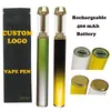 D8 Einweg-Vape-Stift E-Zigaretten-kundenspezifische aufladbare Vapes leerer 1,0 ml dicker Öl-Verdampfer 400mAh-Akku-Ecig Custom-Logo-Verpackung