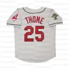 Retro Baseball Jersey 1995 Jerseys 25 Jim Thome 13 Omar Vizquel 7 Kenny Lofton 24 Manny Ramirez 8 Albert Belle 15 Sandy Alomar 55 Hershiser