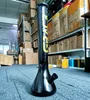 18 inch Black Beker Bongs Hookahs Handgeschilderde Bongs Dikke Waterleidingen