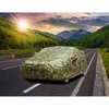 Kayme Wodoodporna Camouflage Car Pokrywa Ochrony Ochrony Outdoor Sun Dla Renault Captur Clio Duster Logan Kadjar Megane2 W220322