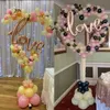 Heart shaped balloon arch frame Wedding Engagement Decorations Balloons Wreath ring for Valentine's Day Bridal Shower Decor 210626