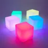 Smart Home Control LED Light Cube 16 RGB Цвета Стул стул стул IP65 Водонепроницаемый свечение мебели для детской комнаты, вечеринки, питомника, бассейна, бар, бар