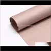 Packing Office School Business IndustrialSolid Color Bundle Wrapping Thicked Flat Paper Art Flower Gift Packaging Drop Delivery 2021 GB8S