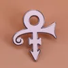 Pinos broches 1958-2021 Prince símbolo esmalte o pino de lapela de chuva roxa badge300o