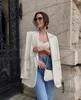 Элегантные женщины Blazer костюм подружки невесты платье одиночная куртка дамы формальная одежда мода вечеринка верхняя одежда CHIC Tops Coats