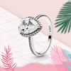 2022 Quente 100% 925 Sterling Silver Crossover Pave Triple Band Ring para mulheres festa de casamento moda senhora jóias presentes namoradas com caixa original