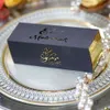20pcs eid mubarak gâteau de faveur Boches de chocolates de bonbons coupés laser