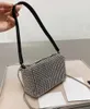 Últimas Mulheres Diamante Mulheres Bolsas De Ombro Bolsas De Moda Senhora Designers Marca Bolsas de Alta Qualidade Correntes Cruz Body Bolsa 1331