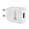 QC3.0 CE ETL certifié 9V 2A chargeur rapide adaptateur secteur USB prise ue US charge murale pour téléphone mobile