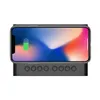 BT508 Altoparlante Bluetooth wireless a specchio Display a LED Radio FM con caricabatterie wireless 4D HiFi Stereo Bass Sound Mini sveglia H1111