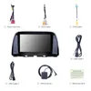 Lecteur dvd de voiture 9 "pour Mazda CX-5 2012-2015 Système de navigation GPS Android WIFI Bluetooth Musique USB OBD2 AUX Radio Caméra de recul SWC