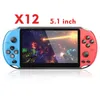 435 inch Double Rocker Handheld Game Console Support TV Output X12 Retro Portable Handheld Video Gaming Pad28894935242785