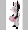 Desempenho de palco Cow Props Mascot Costume Halloween Natal Fanche Fanche Party Caracteres de caráter de caráter Terno de adultos homens vestidos carnaval unissex adultos