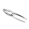 Vegetable Tools Durable Nutcracker Tool Kitchen Gadgets Metal Nut Glossy Silver Zinc Alloy Walnut Cracker RH3013