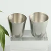 1000 Pcs 30ml Portable Stainless Steel Shot Glasses Barware Beer Wine Drinking Glass Outdoors Cup Mugs