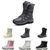 Bottes d'hiver hommes chaussures femmes en plein air neige chaude botte en peluche mode respirant hommes femmes formateurs baskets