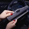 Creative Crystal Kwastjes Houder Bag Zonneklep Opknoping Diamond Crown Leather Auto Tissue Papieren doos voor auto-accessoires