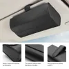 Glasses Holder for Car Sun Visor, Leather Sunglasses Clip Storage Case,Automotive Interior Accessories Apply to All Car Models