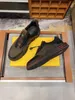 Casual herr designerskor brun bokstav tryckt mjuk botten Lyx Herr sport sneakers tränare sko streetwear med originalkartong