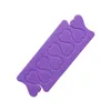 Mode Partihandel Sponge Toe Separators Heart Shape 10.5cm 3,3cm Skönhetssalong Nail Manicure Tools