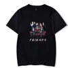 Anime One Piece T-shirt Short Sleeve Round Neck Casual Unisex Y0809