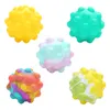 NY!!! 3D Push Bubble Anti-Stress Ball Silicone Sensory Squeeze Toy Anxiety Relief Toy For Kids Adults Gift grossist1152557