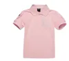 Boys T-shirts Polos Short Sleeve Kids Polo Shirt Embroidery Horse Tops Tees Baby Boy Girls Shirts Child Clothes