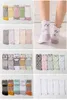 Pięć skarpetek bawełniany oddychający pot 5 skarpetki Skarpety Japonia z oddzielnymi palcami kolorowe 211204