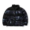 Herenjassen Donsjack met letter Hoogwaardige winterjassen Sportparka's Topkleding