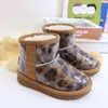 Barndesigner Lian Classic Clear Mini Snow Boots Baby Maternity Winter Fur Furry Girls Kid Satin Boot Ankle Booties Snows SH3229841