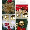 Jul dekoration krans dörr hängande fönster vägg smycken år heminredning semester leveranser Navidad 211104