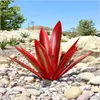 Fleurs décoratives couronnes 273565 cm Diy Metal Agave plantes tequila sculpture rustique jardin extérieur signes esthétiques Art CR3203342