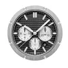 【code: OCTEU06】Mens Relógios Japão VK Cronógrafo Movimento Relógios Completos Aço Inoxidável 5ATM À Prova D 'Água Super Luminoso 42mm Montre de Luxe U1 Fábrica