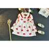 Girls Autumn Dress Winter Baby Kids Knitted Bottoming Ladies Flower Long-Sleeved Stretch Slim Sweater 210625