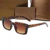 Luxe mode 0539 zonnebril voor dames en heren topkwaliteit unisex vierkante frame brillen