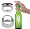 Butelki ze stali nierdzewnej otwieracze butelki w kształcie pierścienia butelka piwo czapka otwiera się do usuwania gadżetów kuchennych