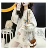 H.SA Dames Trui en Pullovers Casual Sneeuwvlok Herten Winter Gebreide Kleding Cartoon Red Christmas Jumpers Oversized 210417