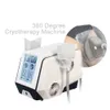 2 قطع مقبض 360 درجة cryolipolysis بارد الجسم التخسيس النحت تشكيل العلاج بالتبريد مكافحة السيلوليت الدهون تقليل الدهون تجميد آلة الوزن