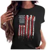 Men's T Shirts Men's T-Shirts Adult Independence Day Blouse TopsO NeckPartyStylish T-shirt