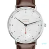 Mannen Horloges Luxe Horloge Merk Roestvrij Stalen band nomos Wijzerplaat casual jurk Polshorloge Relatiegeschenk Voor Heren relojes klok