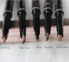 Kaş Arttırıcılar Makyaj Sıska Kahverengi Kalem Altın Çifte Göz Kaş Fırçası ile Çifte 0.2g 5 Renk